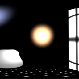 Hdr light black white studio