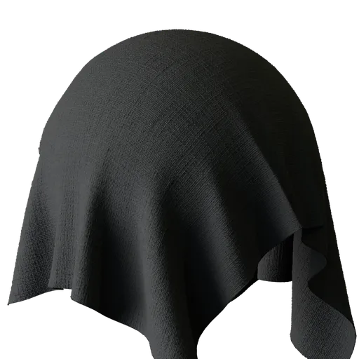 Charcoal Linen Fabric