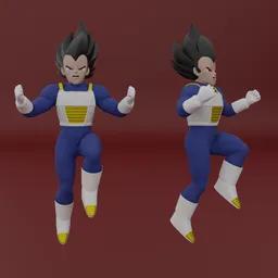 Vegeta (rigged)