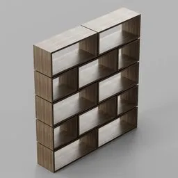 Archer Bookshelf 66inch wide