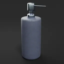Dark Blue Soap Dispenser