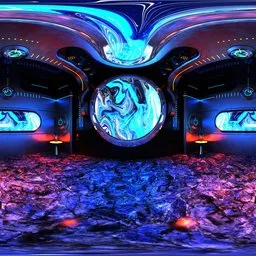 Studio Cyber Blue Pink Light