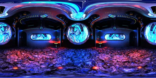 Studio Cyber Blue Pink Light