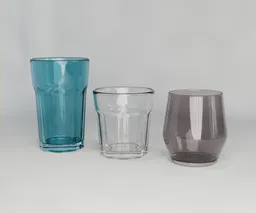 Set of IKEA glasses