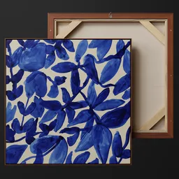Painting Art Leaves / Picture Frame