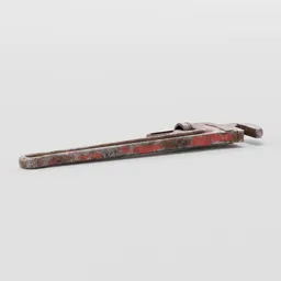 Rusty Pipe Wrench