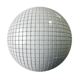 Procedural riveted metalic tiles
