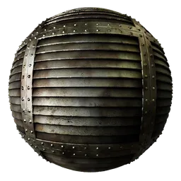 Metal Rivets Oiled Vent