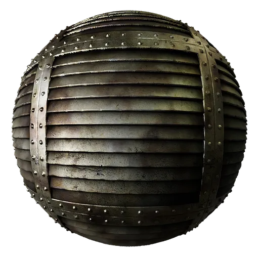 Metal Rivets Oiled Vent