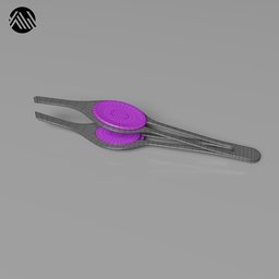 "High-quality, detailed 3D model of tweezers with a purple handle for Blender 3D. Perfect for product design, exercise, and scifi-themed projects. Fully quad and subdividable, ideal for realistic rendering and archvis purposes."