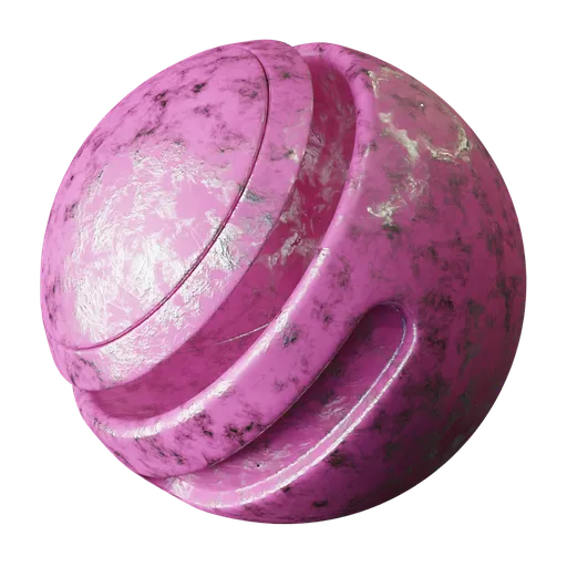 Pink damaged paint metal