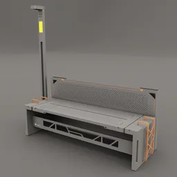 Sc-fi Urban Bench