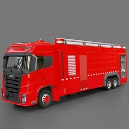JMC Weilong HV5 Fire Truck