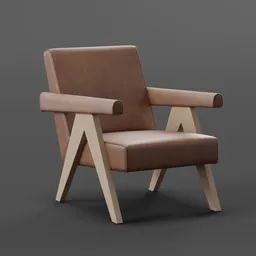 Jakob Leather Lounge Chair