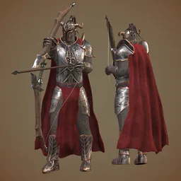 Archer Knight - Game Ready Character