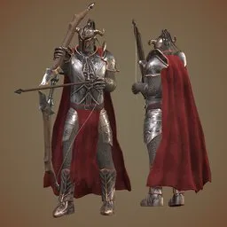 Archer Knight - Game Ready Character