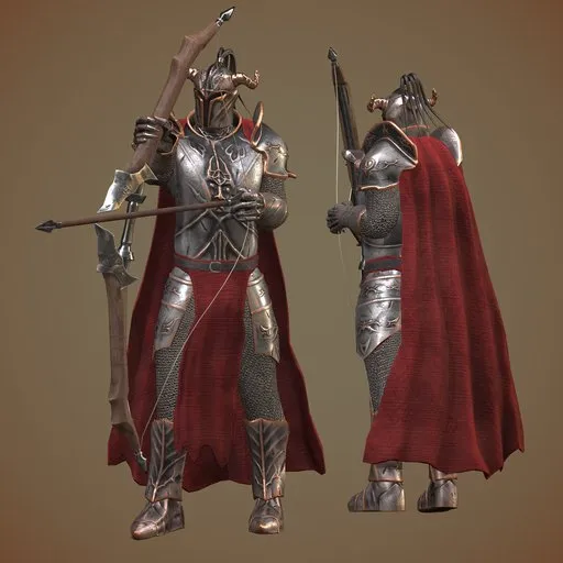 Archer Knight - Game Ready Character