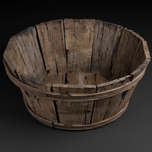 MK-Wooden barrel