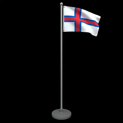 Animated Flag of Faroe Islands