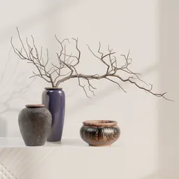Branches in Vases