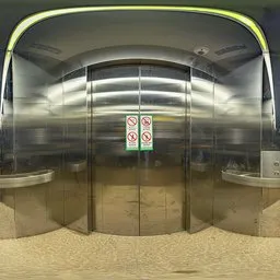 Elevator at night