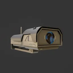 Sci-Fi CCTV Camera