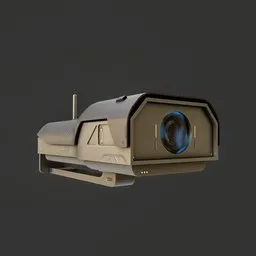 Sci-Fi CCTV Camera