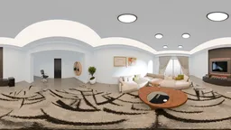 Modern living room interior