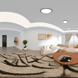 Modern living room interior