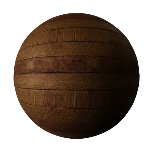 Sawn Wood Planks Dark