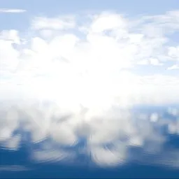 Bright Sky Over Water