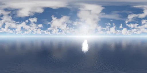 Sky Ocean Reflection Daylight