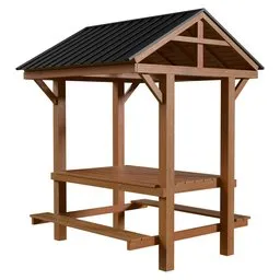 Garden Pavilion Bench
