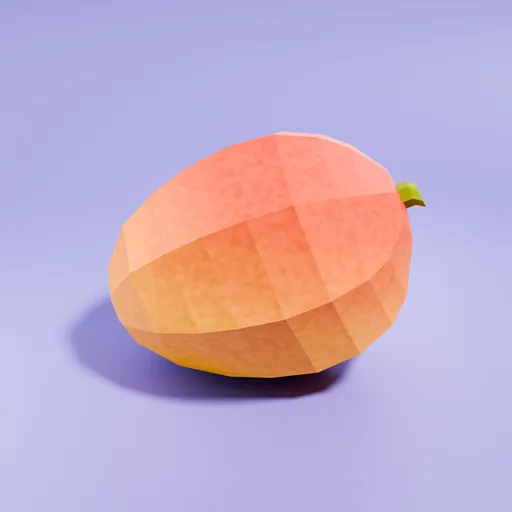 Lowpoly Mango