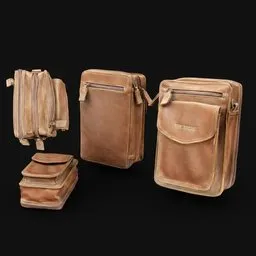 Vintage Leather Shoulder Bag