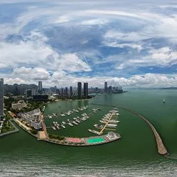 Cloudy during the day, at sea HDRIs