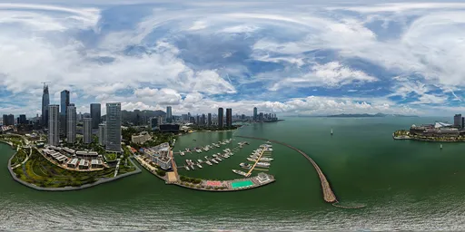 Cloudy during the day, at sea HDRIs