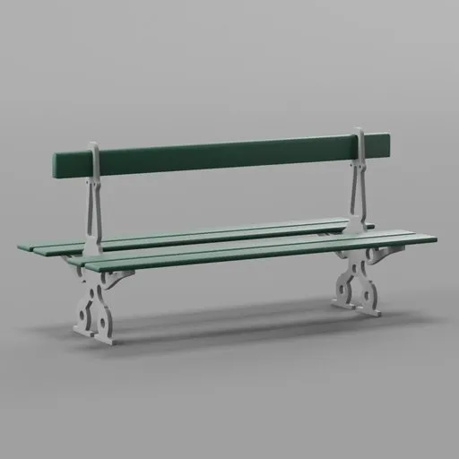 Parisian Public Bench
