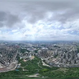 Highsky cloud old building