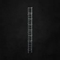 Exterior ladder