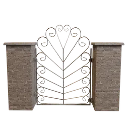 Metal Garden Gate