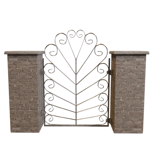 Metal Garden Gate