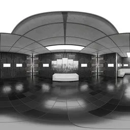 Dark Studio Light - HDRi Room