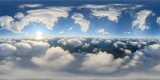High Altitude Sky & Clouds.exr
