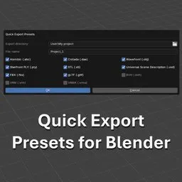 Quick Export Presets