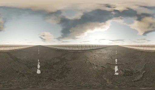Sunset highway bridge