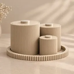 Minimalist Vanity Organizer Set