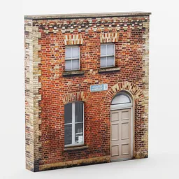 House Front Urban Brick