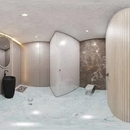 Modern Artistic Game Lounge Interior