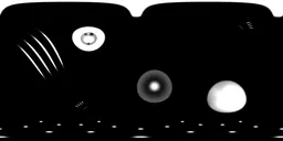 Hdr light black white studio